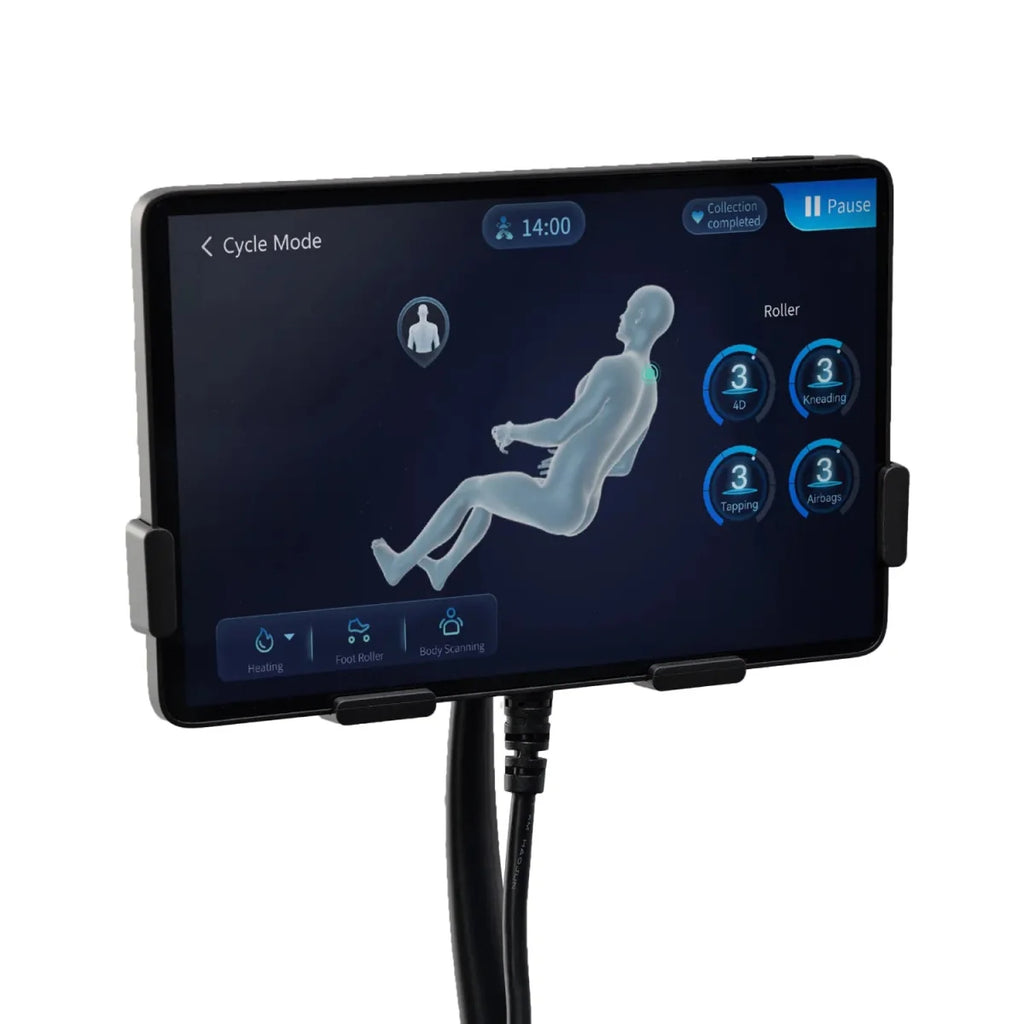 Osaki Ai 4D Yoga Flex Touchscreen Controller and Heated Track Detail