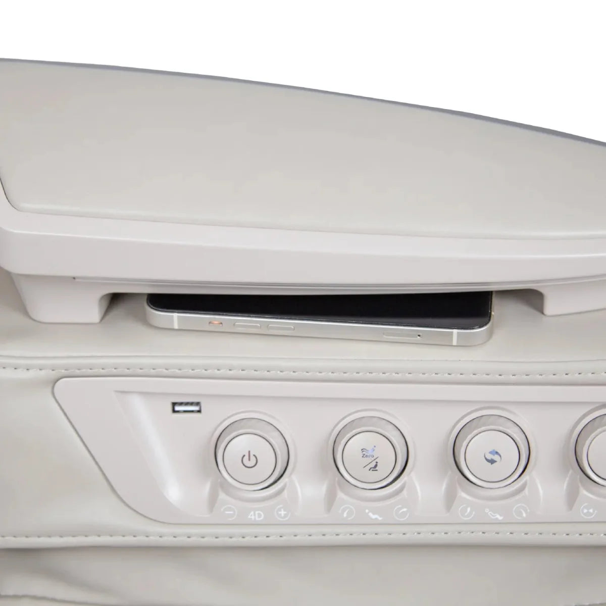 Osaki OS-Pro DuoMax SE 4D and 3D dual mechanism full body massage chair, highlighting its premium luxury design and smart AI health tracking tablet.