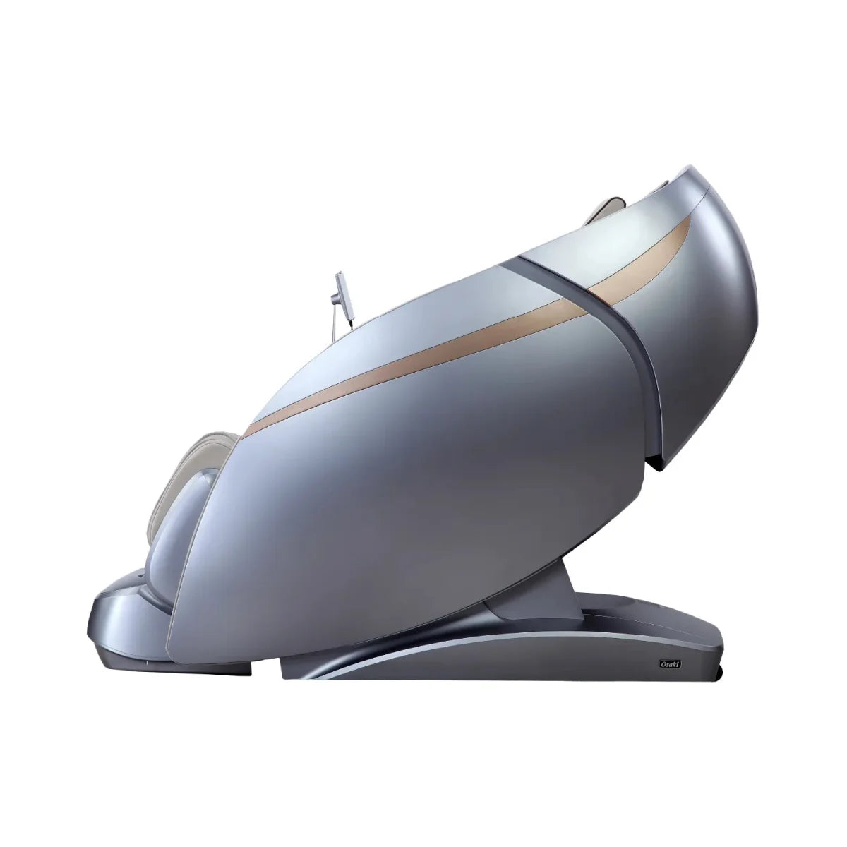 Osaki OS-Pro DuoMax SE 4D and 3D dual mechanism full body massage chair, highlighting its premium luxury design and smart AI health tracking tablet.
