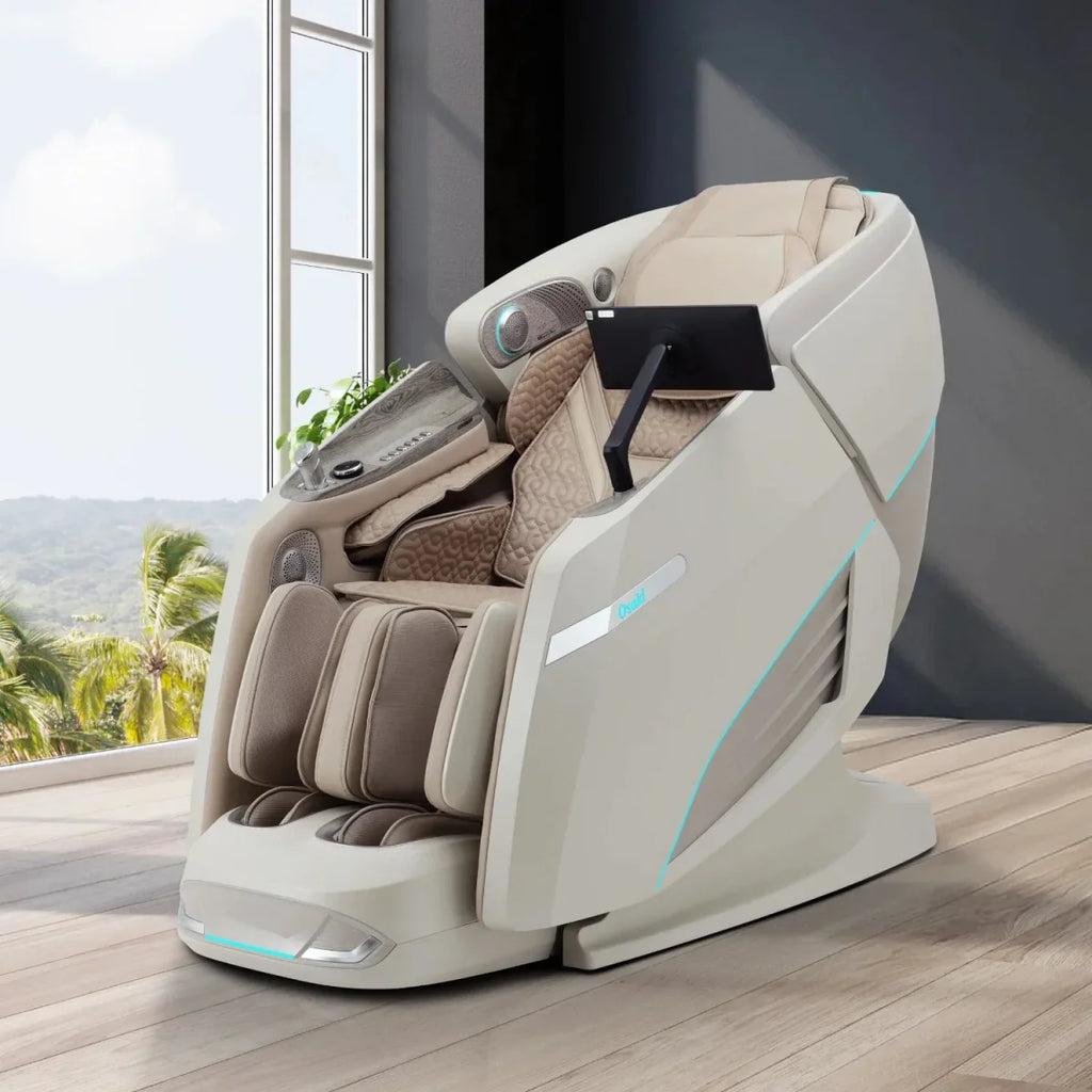Pinnacle 5D DuoFlex AI Massage Chair Black | Luxury Full Body Massage Chair with 5D Massage Technology, Zero Gravity, AI Health Detection, and Dual Mechanism Massage | Titan Chair