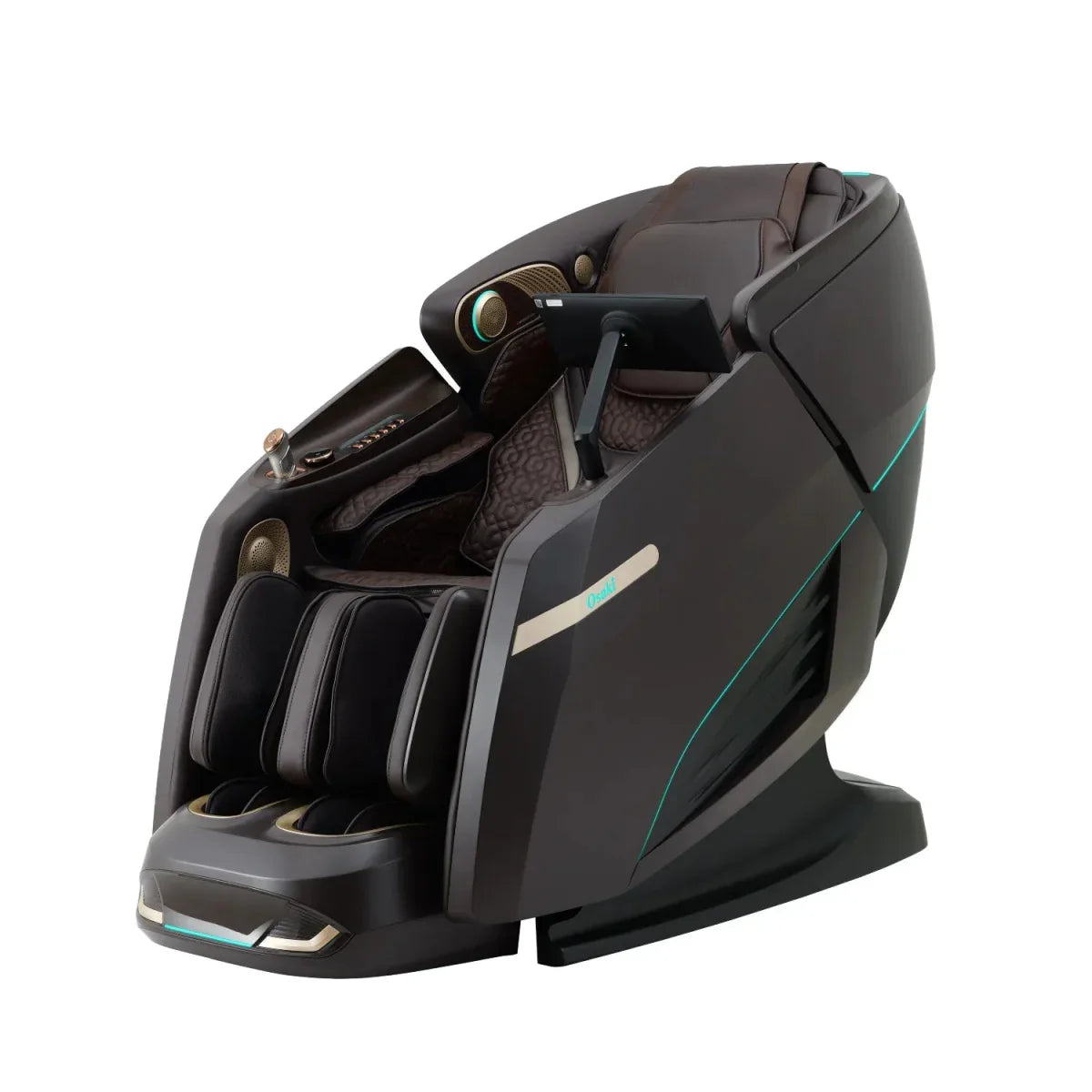 Pinnacle 5D DuoFlex AI Massage Chair Black | Luxury Full Body Massage Chair with 5D Massage Technology, Zero Gravity, AI Health Detection, and Dual Mechanism Massage | Titan Chair