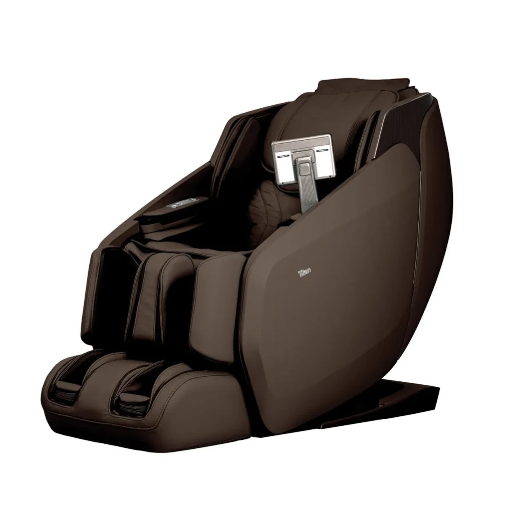 Titan TI Reflex 3D massage chair in brown